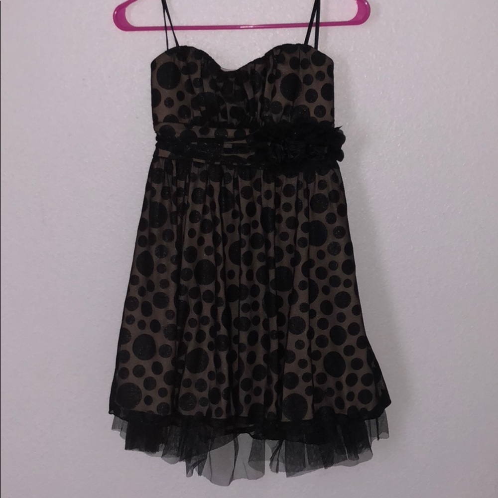 Strapless dress , worn once.